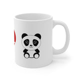 I <3 Pandas Mug